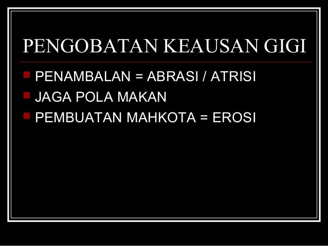 Ceramah gigi lansia