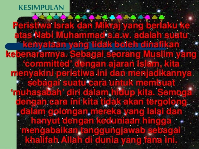 Soalan Kuiz Israk Mikraj - Selangor c