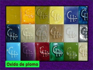 Oxido de plomo
 
