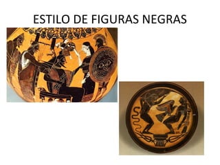 ESTILO DE FIGURAS NEGRAS
 
