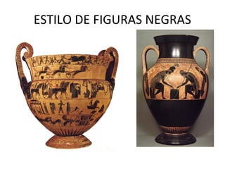 ESTILO DE FIGURAS NEGRAS
 