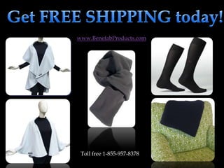 www.BenefabProducts.com
Toll free 1-855-957-8378
 