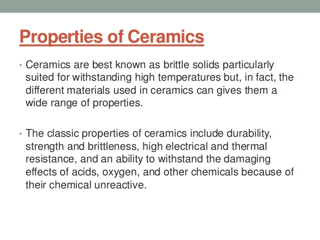 Ceramic Presentation of Building Materials Ceramic Presentation of Building Materials