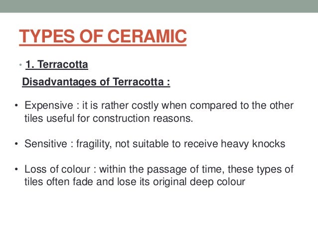 Ceramic Presentation of Building Materials Ceramic Presentation of Building Materials