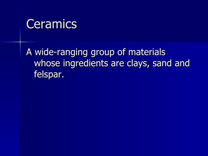 Ceramics