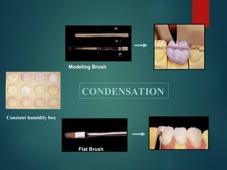 Modeling Brush
Flat Brush
Constant humidity box
CONDENSATION
 