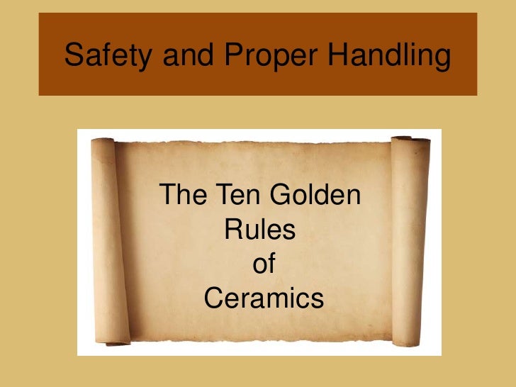Ceramics Intro