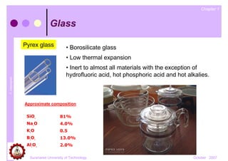 Pyrex Cte Ceramics materials prop thermal and mechanical | PDF