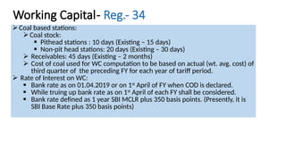 CERC REGULATION ON TARIFF OF COAL BASED POWER GENERATION AND SOLAR ...
