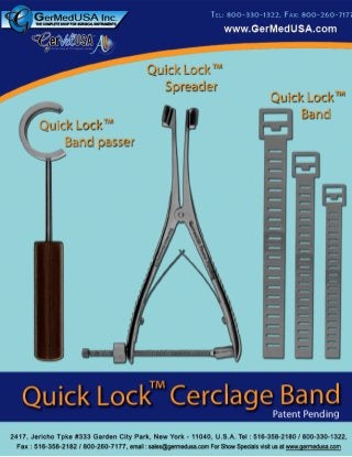 Cerclage Band Surgical Instruments