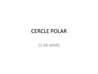 Cercle polar