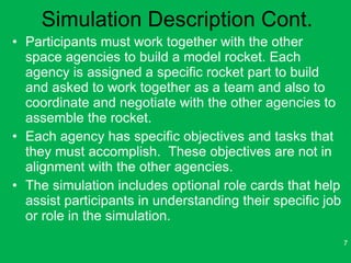 Rocket Simulation Overview