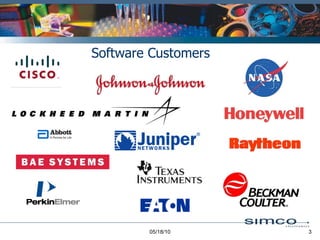 Software Customers 05/18/10 