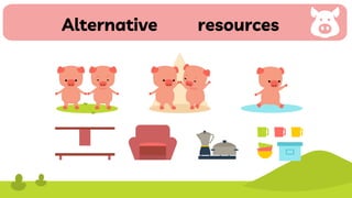 Alternative resources
 