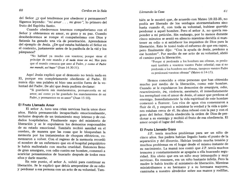 Descargar Libro Cristiano "Cerdos en la sala"