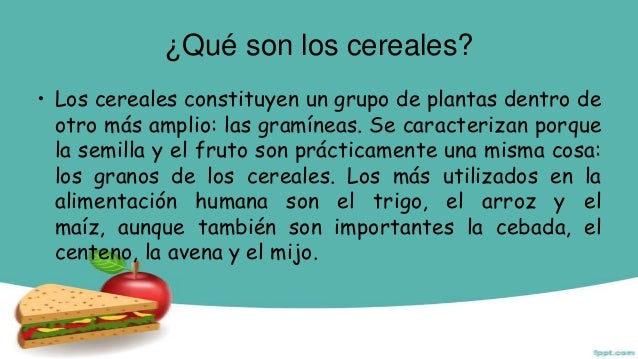 Cereales Cereales