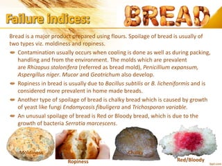 Bread Ropiness Cereals and its products packaging | PPTX