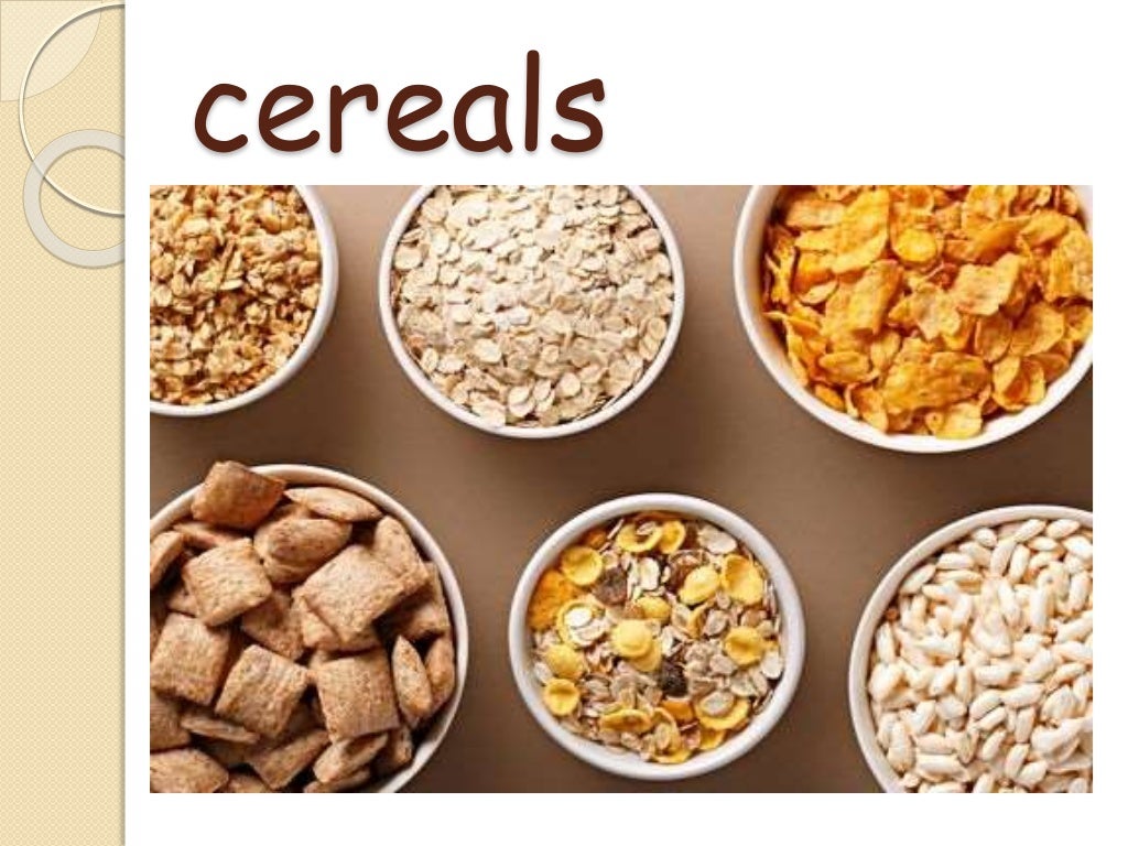 Cereals and millets
