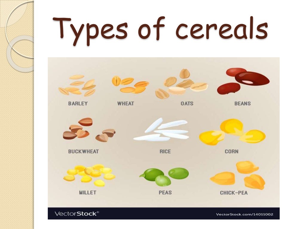 Cereals and millets