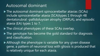 Cerebellar diseases. igbiti | PPTX