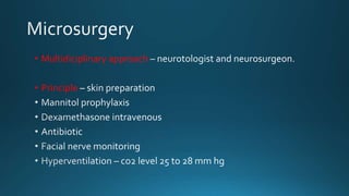 • Multidiciplinary approach
• Principle
 