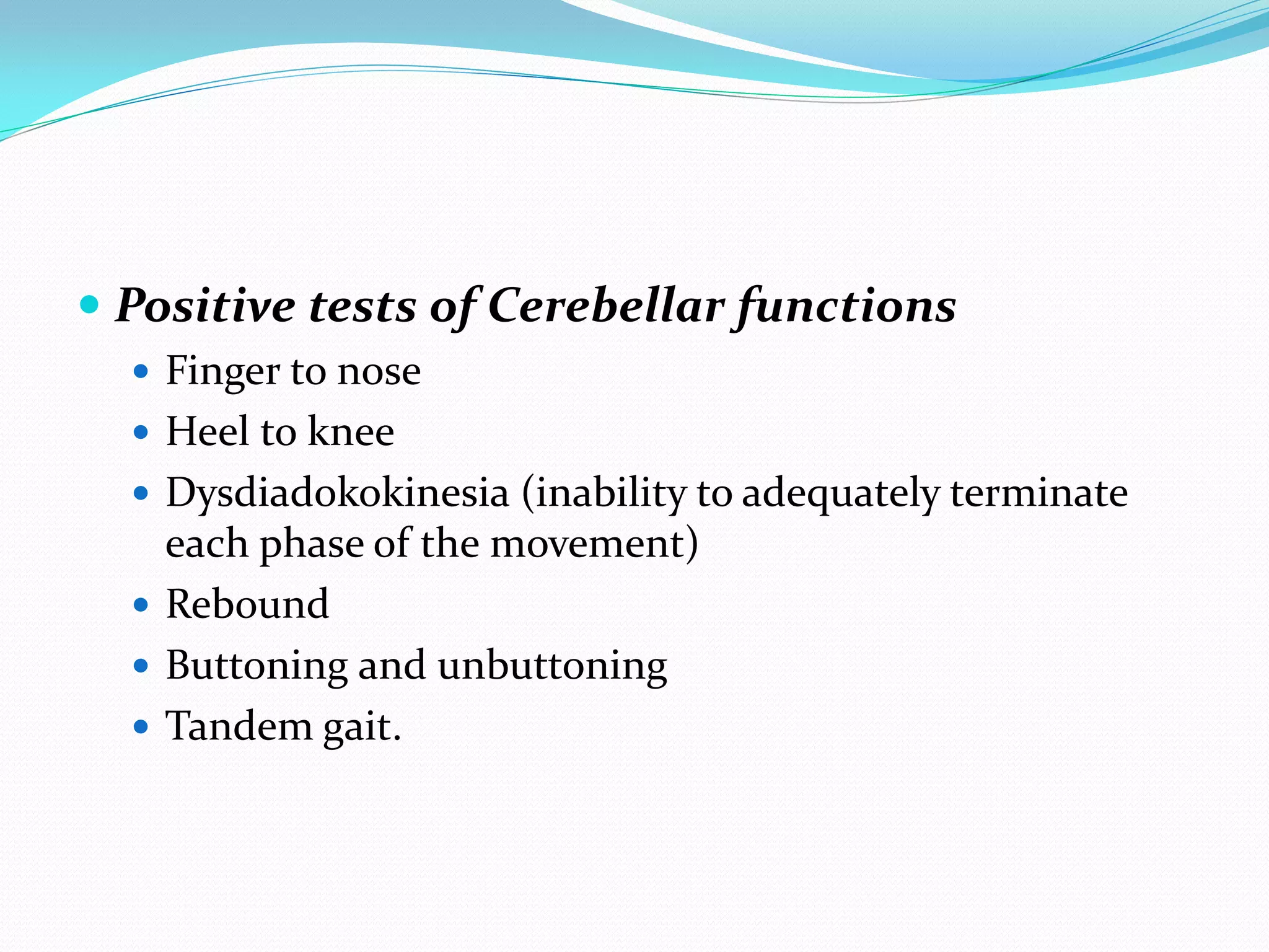 Cerebellum & ataxia | PDF