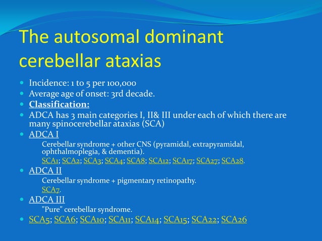 Cerebellum & ataxia | PDF