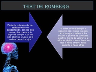 test de romberG




17
 