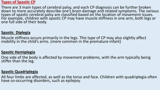 Cereberal palsy dr hussein abass 2019 ppt | PPTX