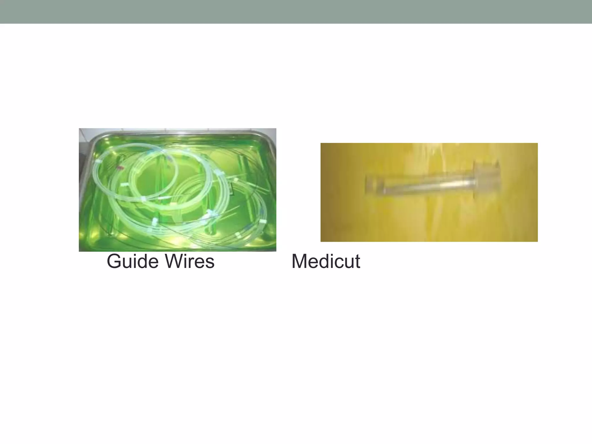 Guide Wires Medicut
 