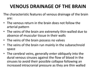 Drain Absence Cerebral blood flow -Varun | PPTX