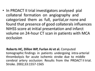 Proact Isc Model Ii Cerebral blood flow -Varun | PPTX