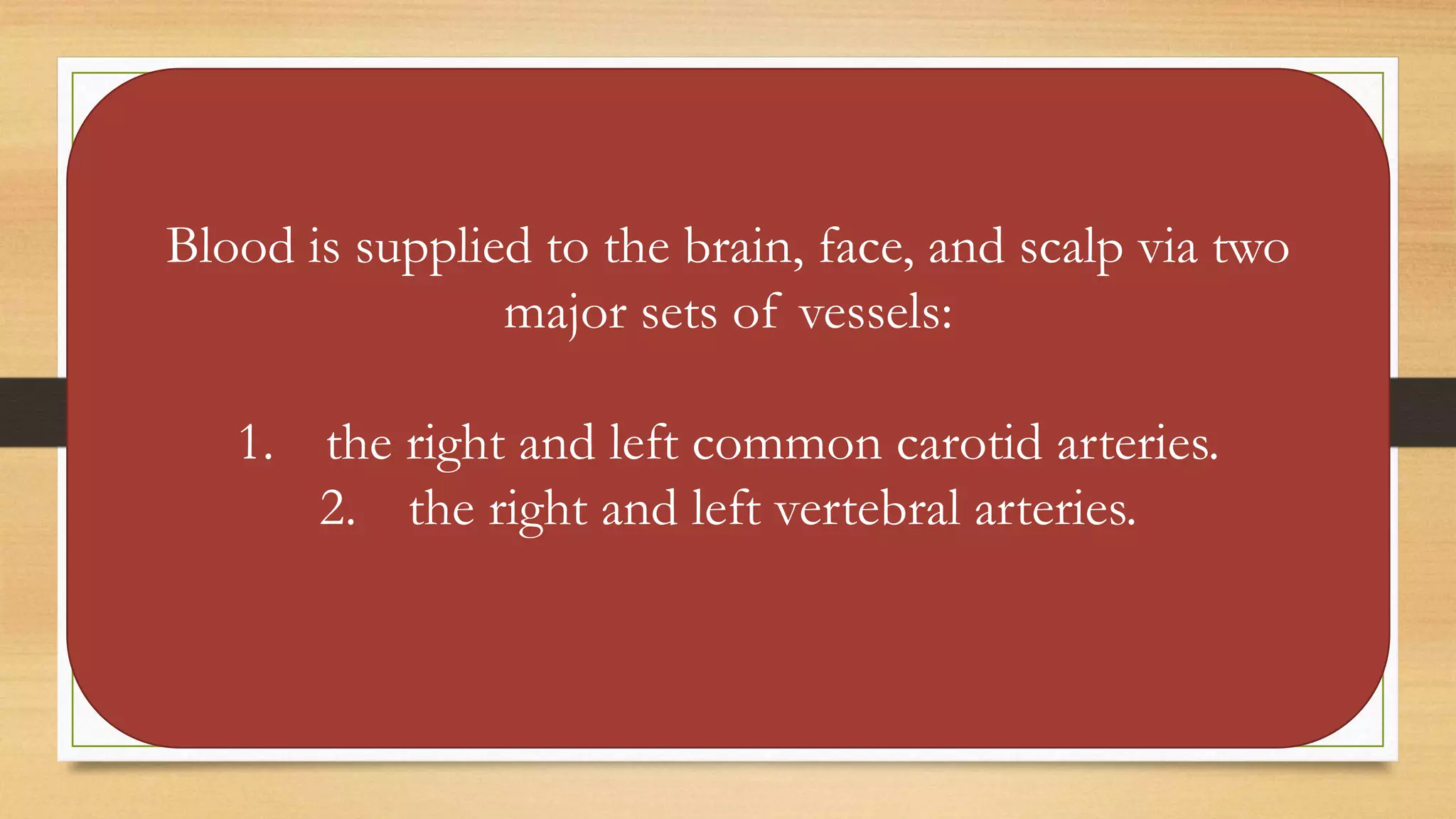 Cerebral circulation | PPTX