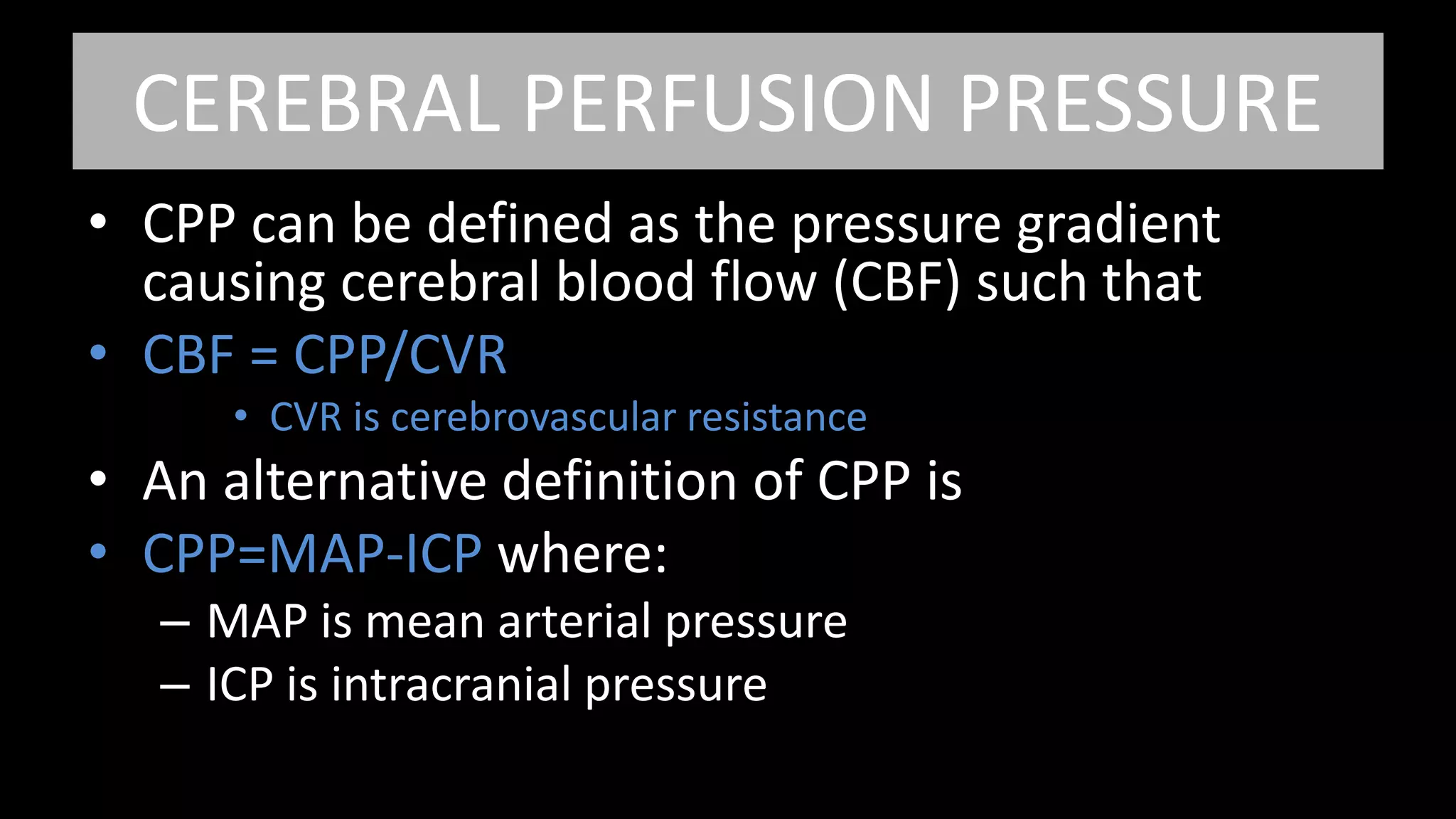 Cerebral circulation | PPTX