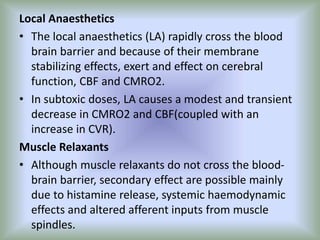 oxygen requrement cmr and cerebral circulation | PPTX
