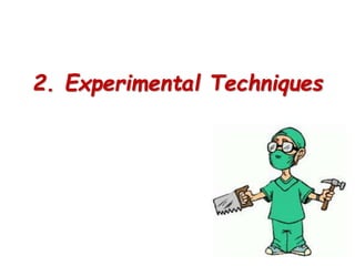 2. Experimental Techniques
 