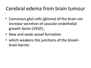 Cerebral edema and its management | PPTX