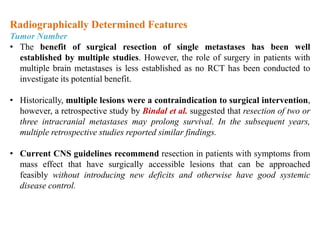 cerebral metastasis | PPTX