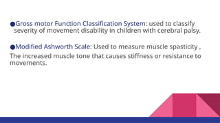 cerebral palsy education paediatric pptu | PPTX
