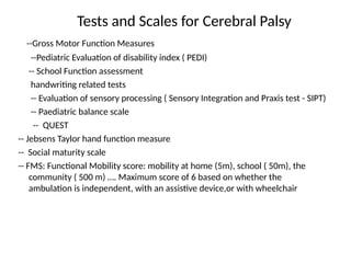 Cerebral Palsy Assessment and surgeries.ppt