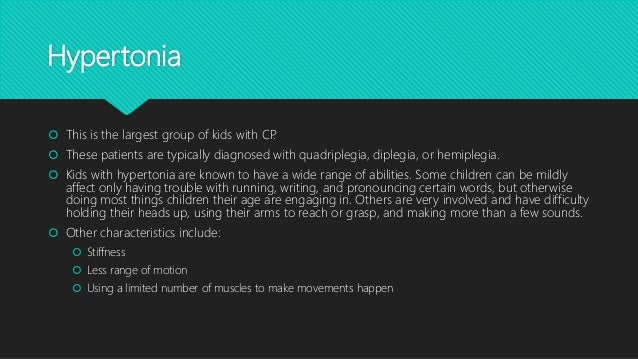 Cerebral palsy case study slideshare image