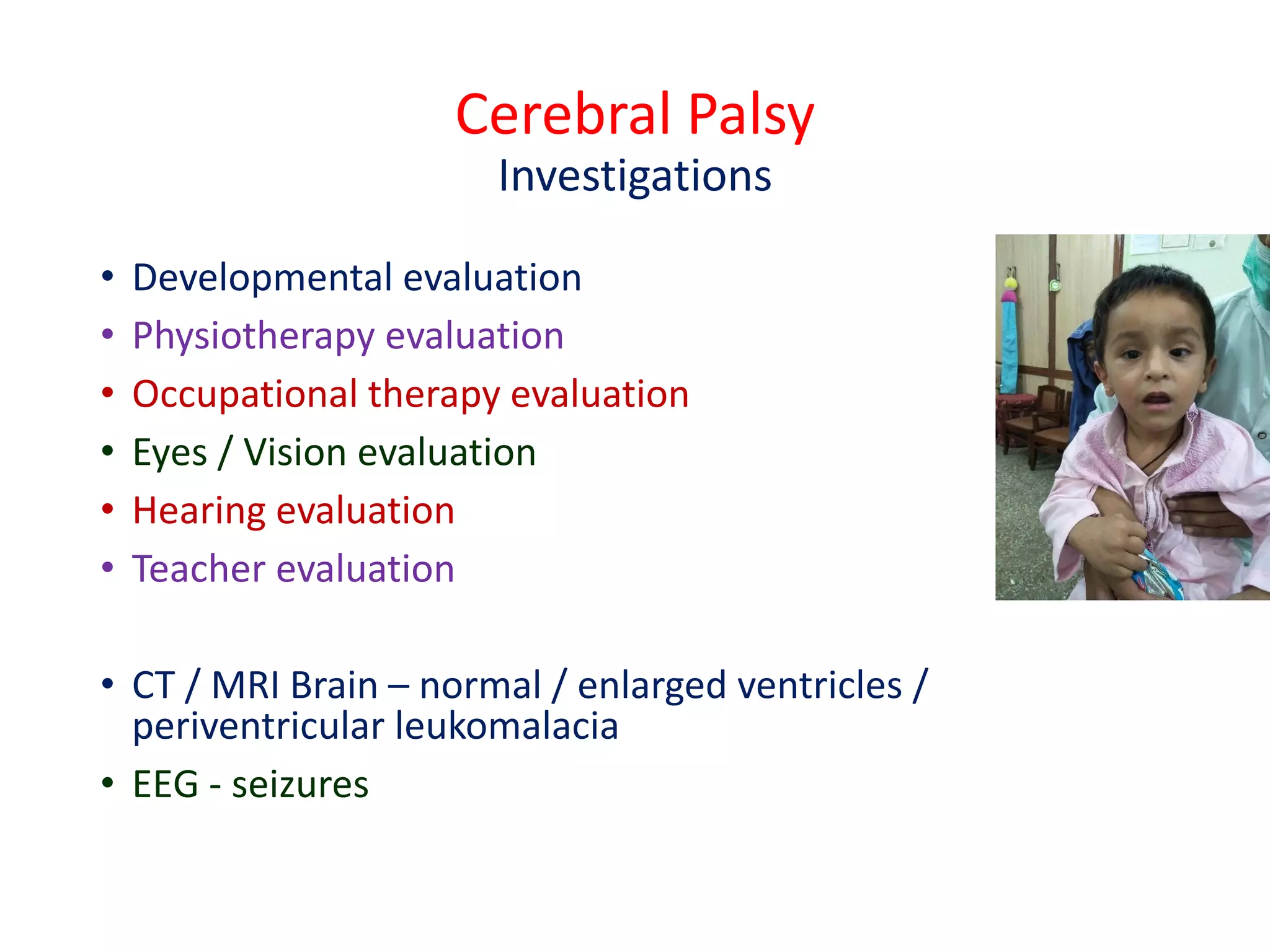 Children With Cerebral Palsy Ppt