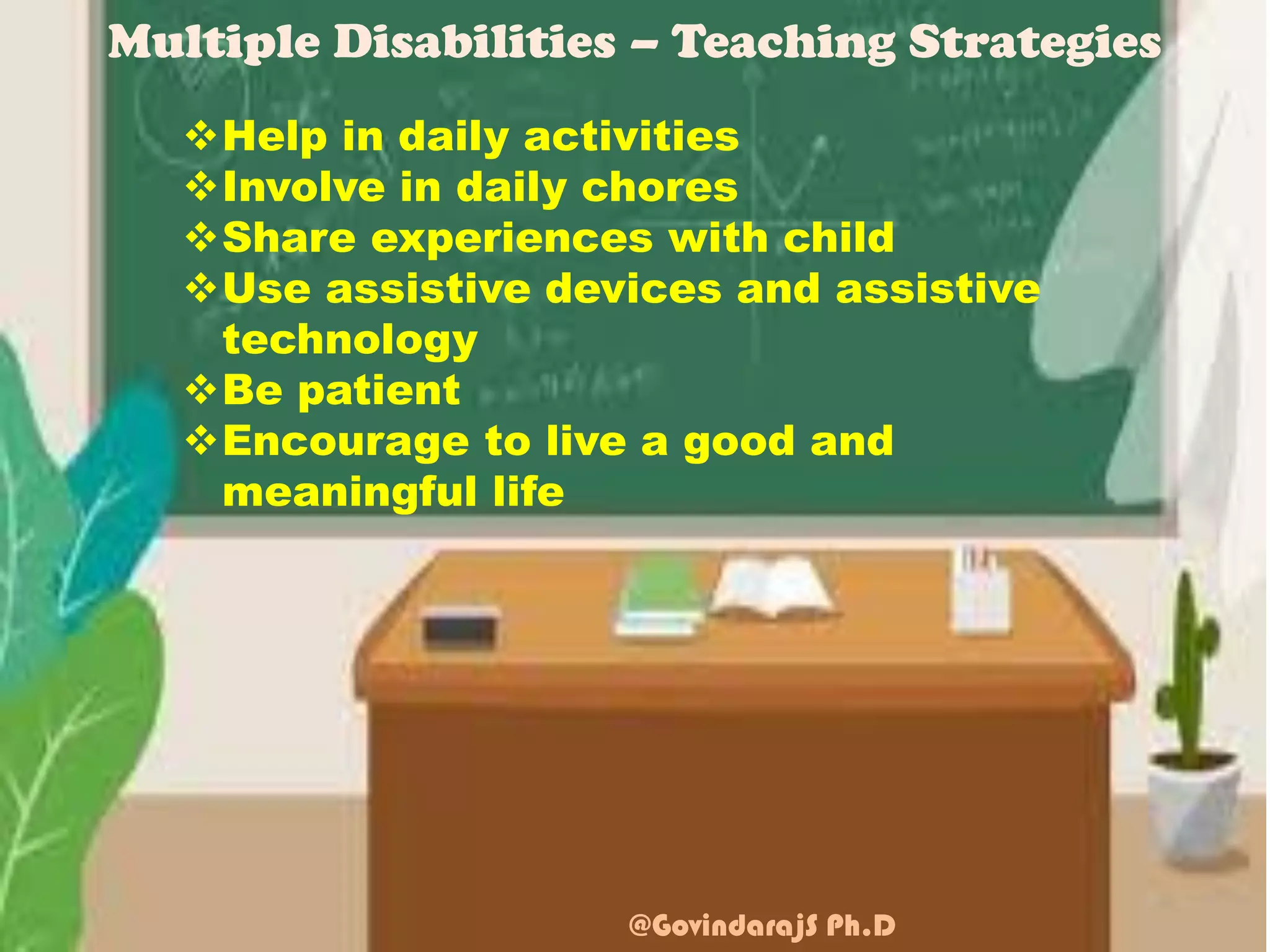 Creating an Inclusive School - Cerebral Palsy, Multiple disabilities | PDF