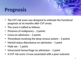 Cerebral Venous Thrombosis by TSAMO NDOMO V MD MPH.pptx