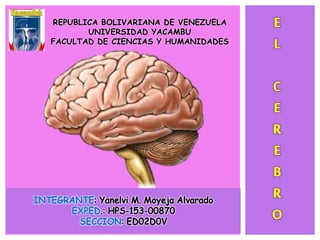 REPUBLICA BOLIVARIANA DE VENEZUELA
UNIVERSIDAD YACAMBU
FACULTAD DE CIENCIAS Y HUMANIDADES
 