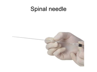 Spinal needle 