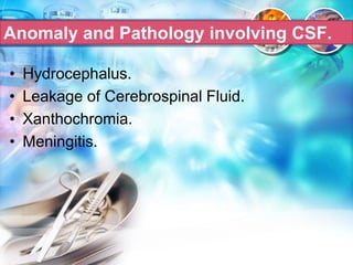 Cerebrospinal fluid | PPTX