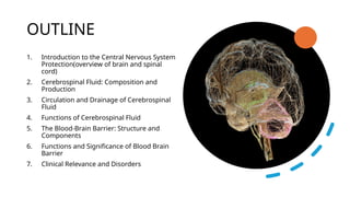 CEREBROSPINAL FLUID AND BLOOD BRAIN BARRIER(BBB.pptx