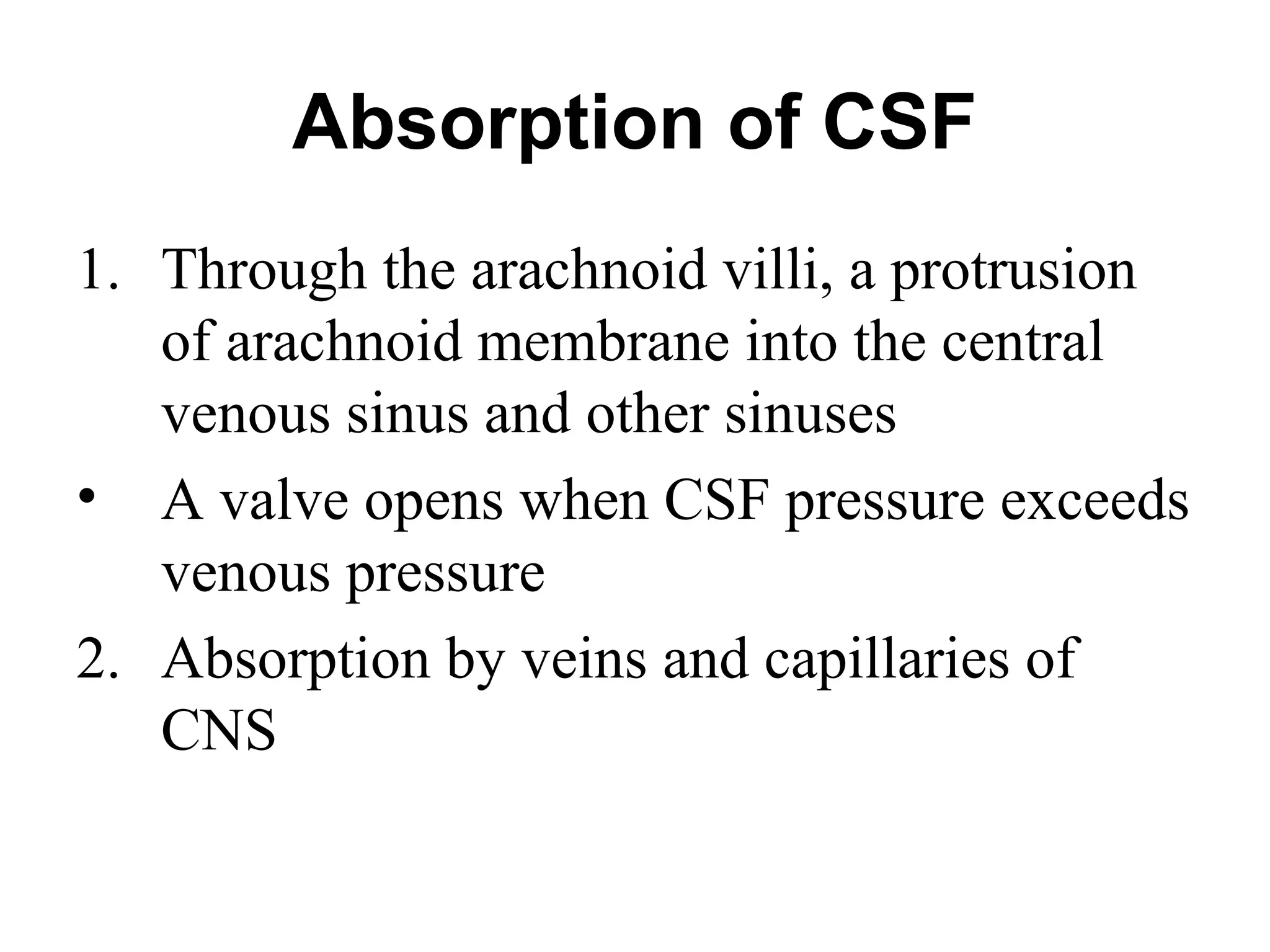 Cerebrospinalfluid RAJIV BOORA | PPT