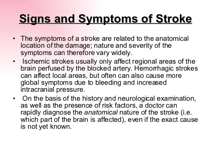 Cerebrovascular Accident (CVA)